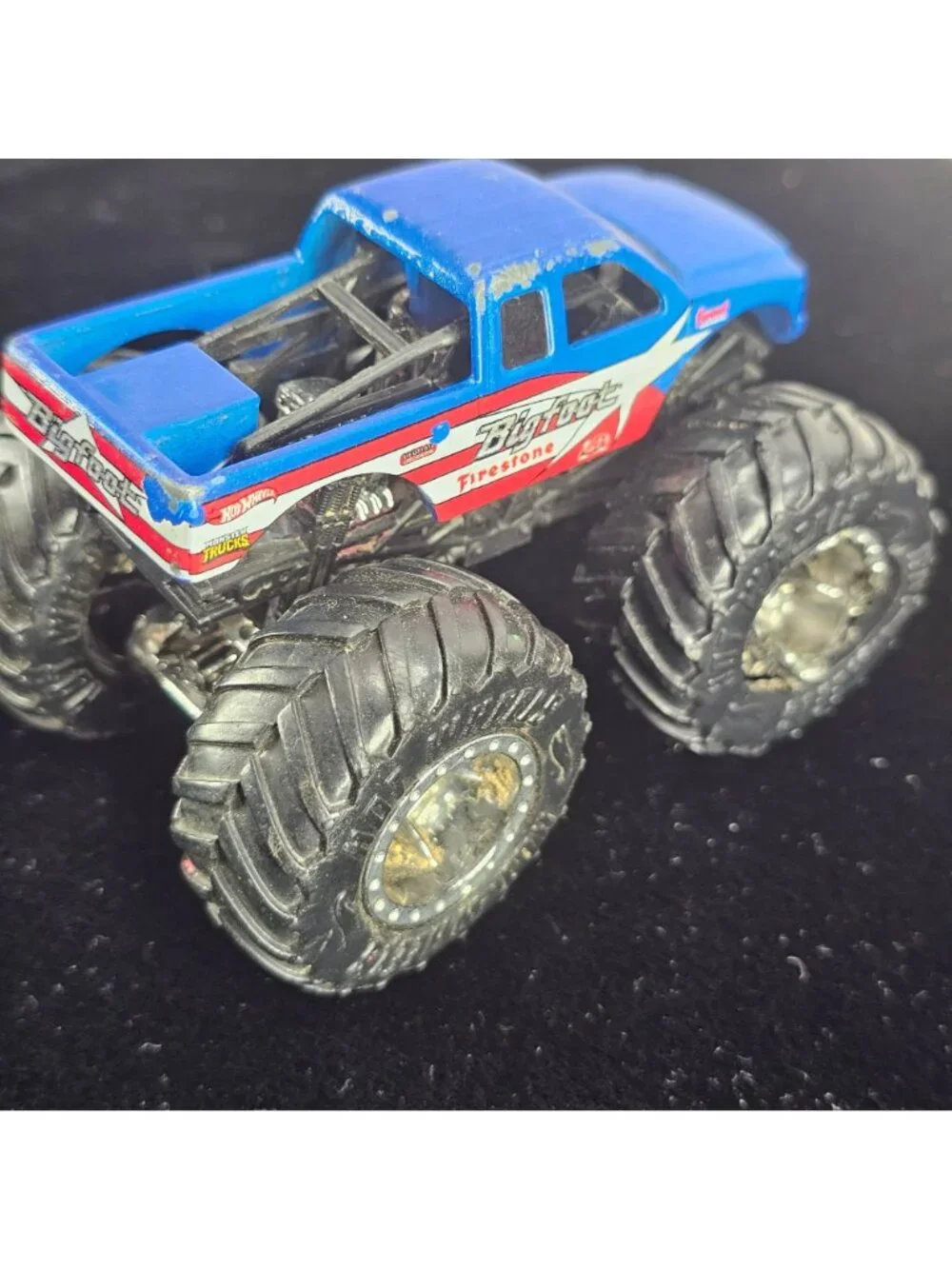 Hot Wheels Bigfoot Firestone Monster Truck Die-Cast 1:64 Scale Toy Collectible